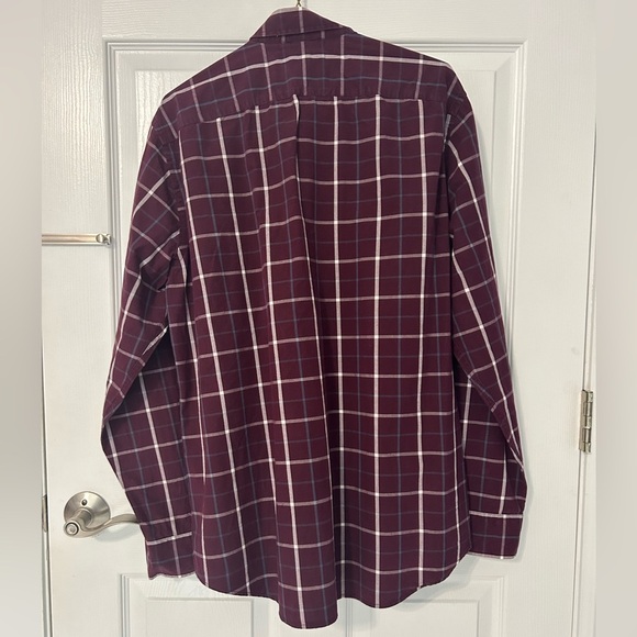 Banana Republic Men’s Long Sleeve Soft Wash Slim Fit Dress Shirt Size Large - Picture 3 of 3